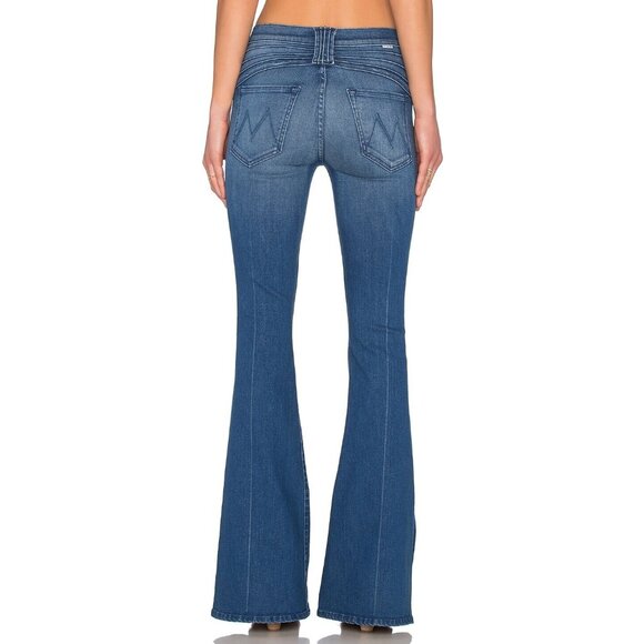 NWT Mother Lovin Superstition in If The Vans A Rockin' Stretch Flare Jeans 32 - Picture 13 of 13